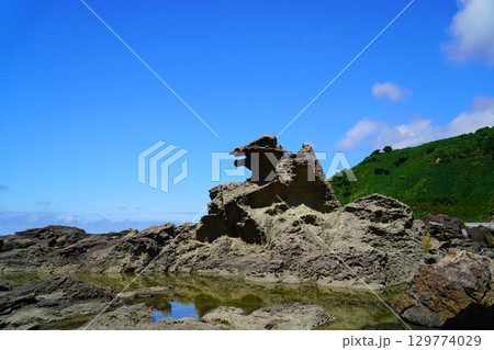 ゴジラ岩 男鹿半島・大潟ジオパーク ゴジラ岩 男鹿半島・大潟ジオパーク 129774029