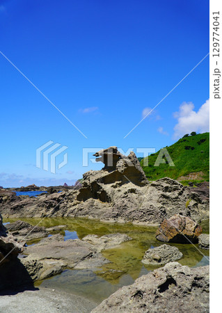ゴジラ岩　男鹿半島・大潟ジオパーク 129774041