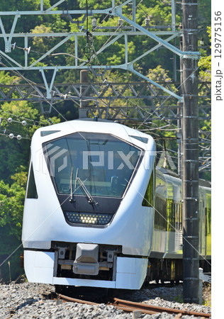 鉄道 私鉄:東武日光線 特急スペーシアX 3号 N100系 鉄道 私鉄:東武日光線 特急スペーシアX 3号 N100系 129775156