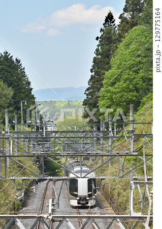鉄道　私鉄：東武日光線　特急リバティけごん28号・会津128号 129775164