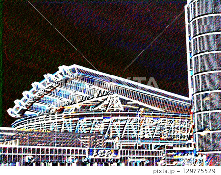 さいたま新都心駅前 <加工> さいたま新都心駅前 <加工> 129775529