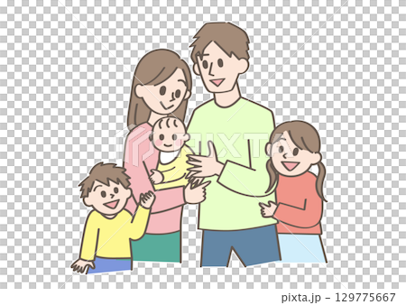 Family illustrations 129775667