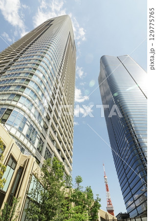 高層ビル 129775765