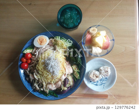 Japanese style cold ramen 夏場ランチセット(冷やし中華,冷やしラーメン) Japanese style cold ramen 夏場ランチセット(冷やし中華,冷やしラーメン) 129776242