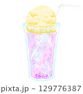 ピーチソーダフロート 129776387