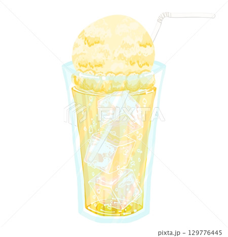 しゅわしゅわジンジャエールフロート 129776445
