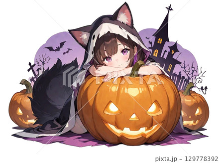 ハロウィン少女 129778392