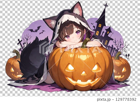ハロウィン少女 129778392