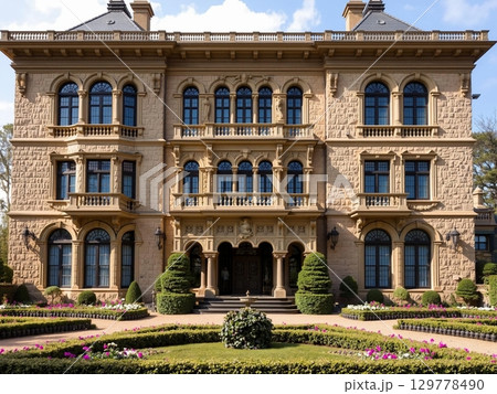 Magnificent Gilded Age Mansion: A Grand Architectural Masterpiece 129778490