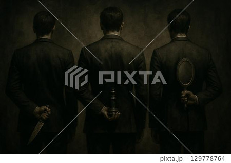 壁に寄り掛かる男性 壁に寄り掛かる男性 129778764