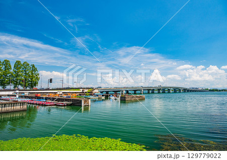 膳所港　近江大橋　滋賀県大津市 129779022