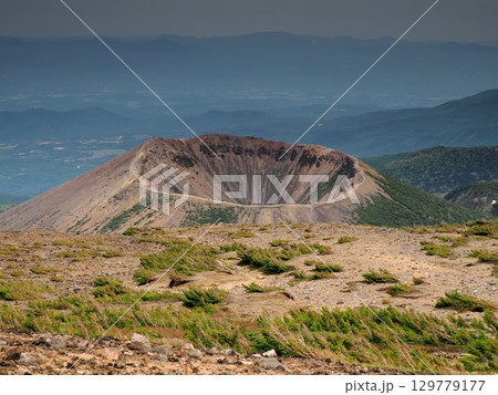 【山の風景】福島県・一切経山登山・吾妻小富士 129779177