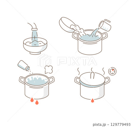 Instruction How to Prepare and Cook Rice in Rice Cooker. Cooking Directions. Rinse Rice through running Water, Place Grains in Pot and Cook on low Heat Instruction How to Prepare and Cook Rice in Rice Cooker. Cooking Directions. Rinse Rice through running Water, Place Grains in Pot and Cook on low Heat 129779493