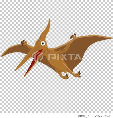 プテラノドンのイラスト 129779598