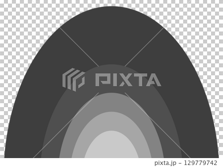 單色唱片式圓曲線背景 單色唱片式圓曲線背景 129779742