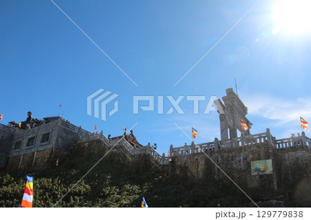 Pagoda and temples and festivals in vietnam 129779838