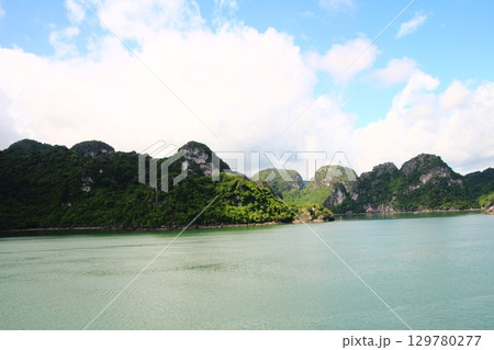 sea and mountains in vietnam sea and mountains in vietnam 129780277