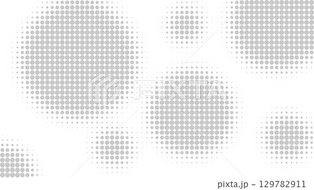 Overlay effect with circles in halftone style Overlay effect with circles in halftone style 129782911