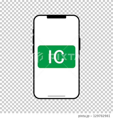 スマートフォンとICカード 129782981