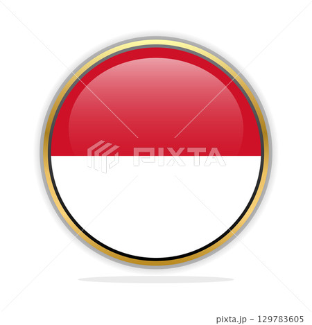 Button Flag Design Template Monaco Button Flag Design Template Monaco 129783605
