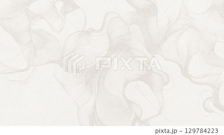 和風背景素材　毛筆で描いたアーティスティックな素材 129784223
