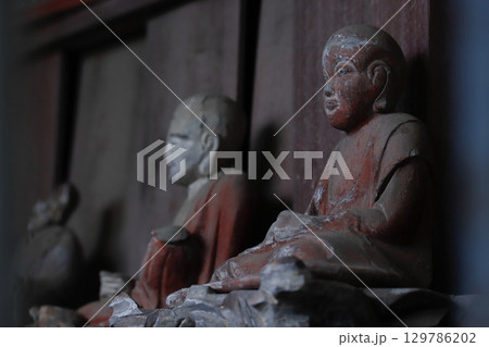 長野・中野常楽寺の五百羅漢 長野・中野常楽寺の五百羅漢 129786202
