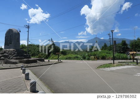 JR最高地点と八ヶ岳 129786302