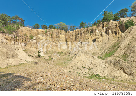 【阿波の土柱】 徳島県阿波市阿波町北山 129786586
