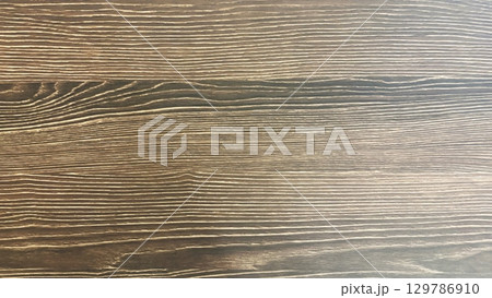 Brown wood texture background top view with empty space for text, natural wooden surface banner template, clean plank pattern, rustic timber table backdrop, organic board design neutral copy space 129786910