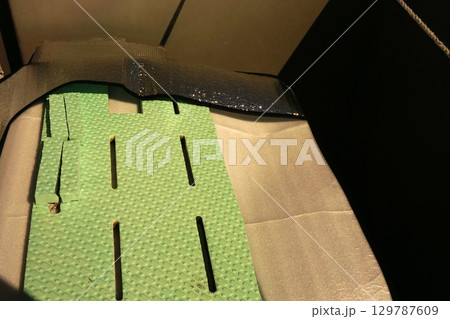 エアコン室外機遮熱板 DIY エアコン室外機遮熱板 DIY 129787609