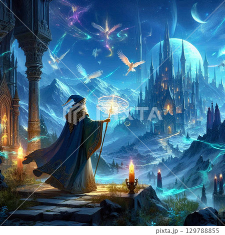 魔法使いが活躍するファンタジーの世界{2} 魔法使いが活躍するファンタジーの世界{2} 129788855