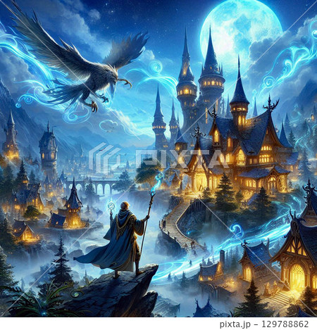 魔法使いが活躍するファンタジーの世界{9} 魔法使いが活躍するファンタジーの世界{9} 129788862