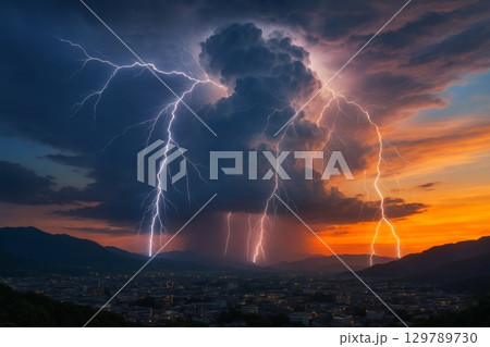 ゲリラ雷雨イメージ 129789730
