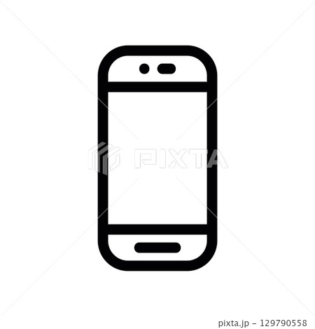 simple vector icon smartphone 129790558