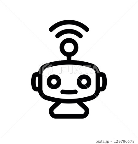 simple vector icon smartphone 129790578