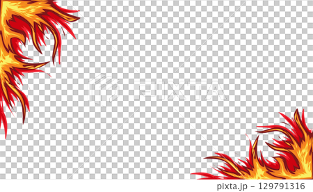Background with a fire pattern. Perfect for wallpaper posters, movies, video content, websites, banners, covers 129791316
