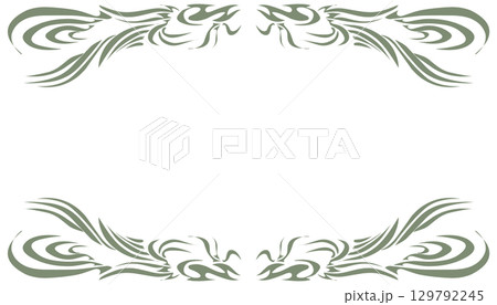 Abstract background with watercress colors 129792245