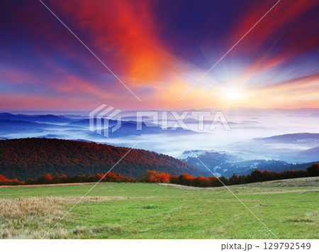 sunset sunset 129792549