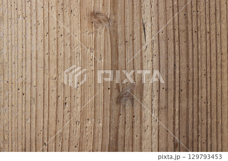 古材の木の板の背景素材 129793453