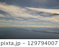 バンクーバー国際空港発飛行機からの景色 129794007