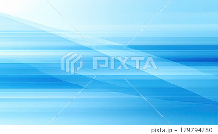 抽象的な青のグラデーション背景 129794280