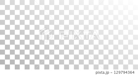 White gradient backdrop on transparency grid. Abstract vector background. Graphic element suitable for design or digital art. 129794364