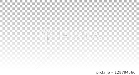 White gradient backdrop on transparency grid. Abstract vector background. Graphic element suitable for design or digital art. 129794366