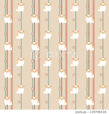 seamless minimal dog repeat pattern background, flat jpg illustration graphic design seamless minimal dog repeat pattern background, flat jpg illustration graphic design 129796316