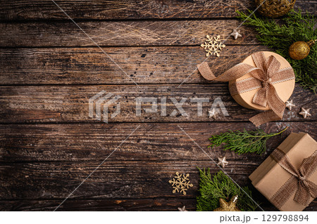 Christmas and Happy New background Christmas and Happy New background 129798894