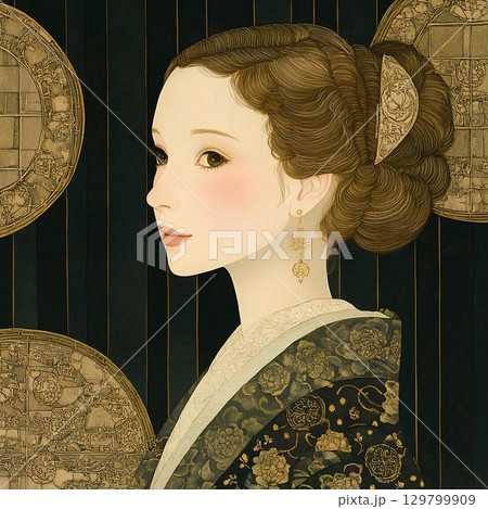 digital art illustration digital art illustration 129799909