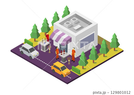 Isometric shop Isometric shop 129801012