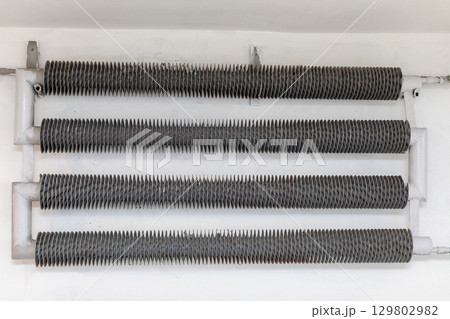 Industrial Heating Coils Designed for Efficient Temperature Control in Various Applications 129802982