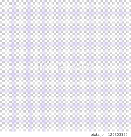 Purple White Plaid Gingham Madras Check Hand Drawn Background Pattern Overlay 129803533