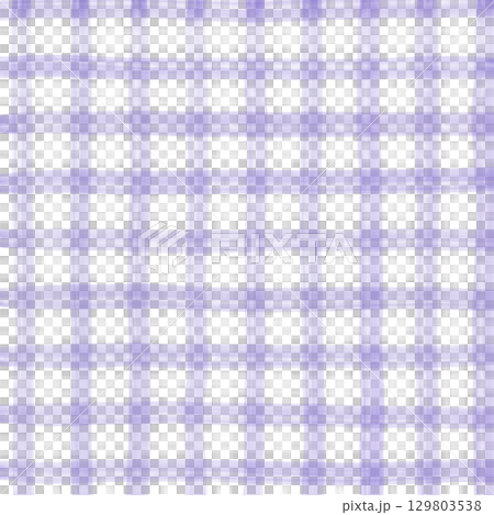 Purple White Plaid Gingham Madras Check Hand Drawn Background Pattern Overlay Purple White Plaid Gingham Madras Check Hand Drawn Background Pattern Overlay 129803538